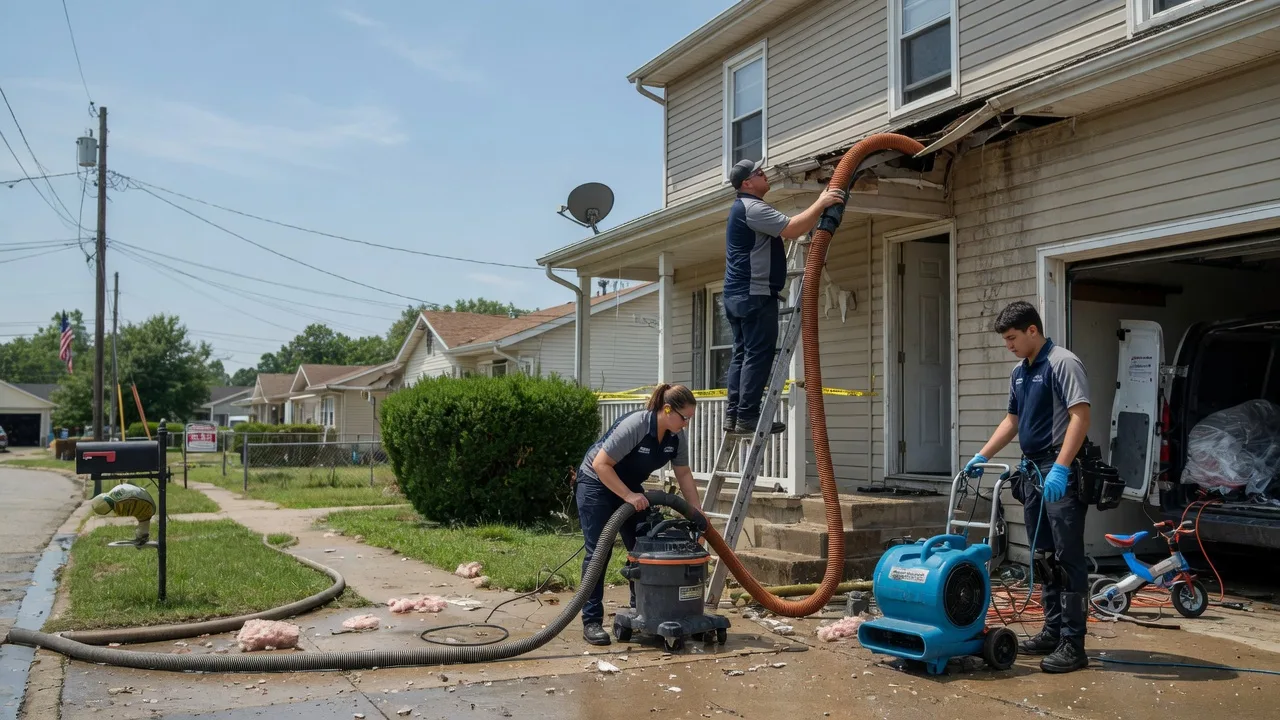 Water Damage Restoration in Almo, KY near me